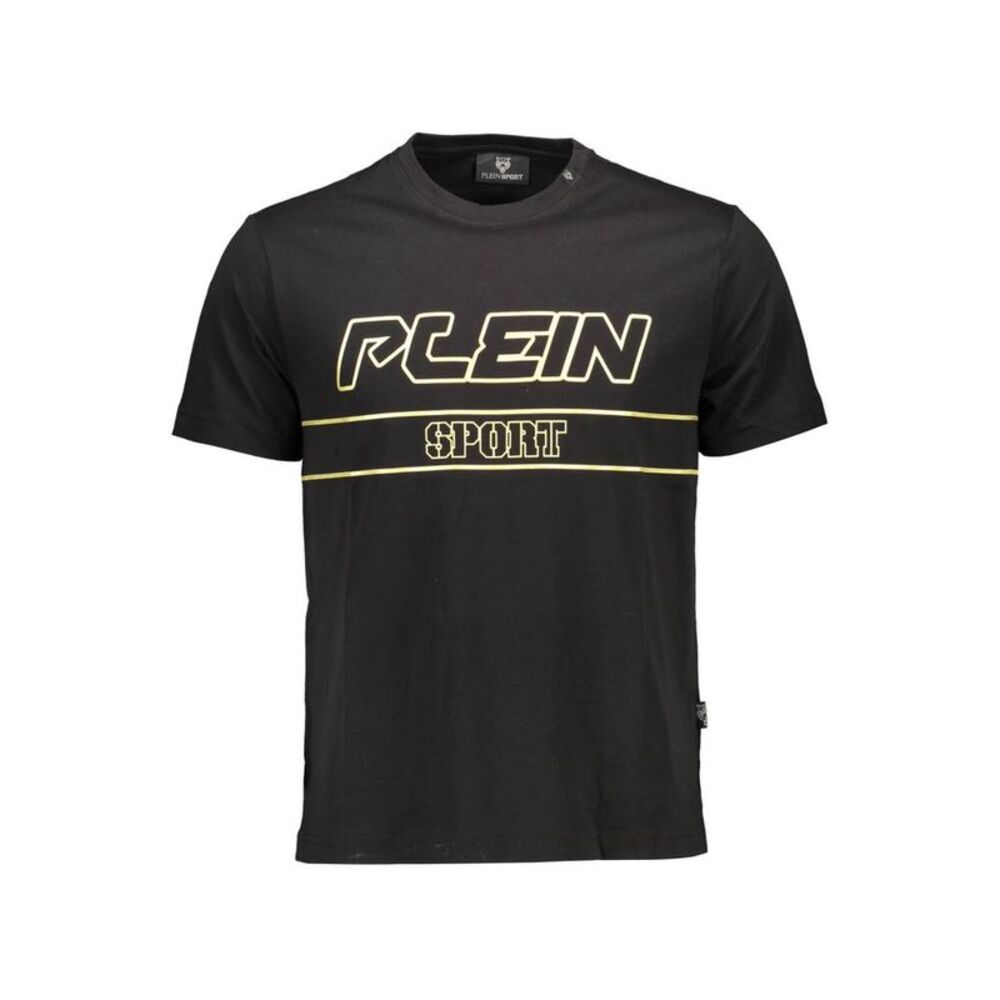 Plein Sport Black Cotton Men's Men's T-Shirt